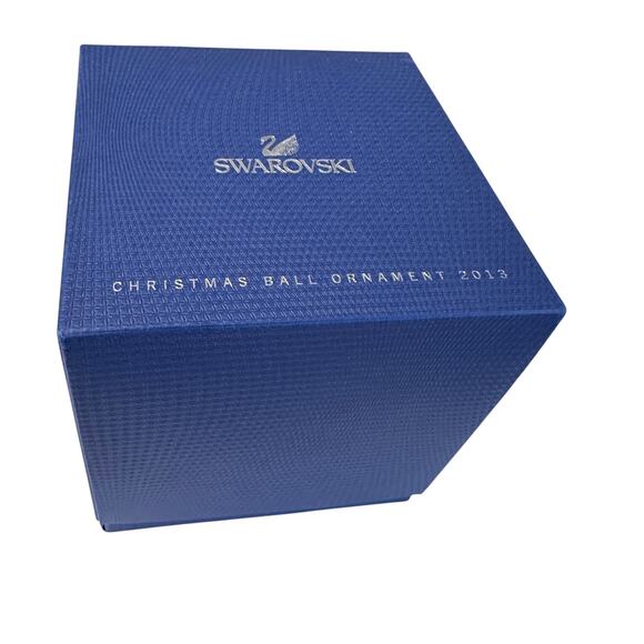 Swarovski Crystal 2015 Christmas Ball Ornament 513582 Angel Different Box - Picture 5 of 5